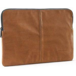   DECODED Leather Slim Sleeve with Zipper for MacBook 12" Brown (D4SS12BN)