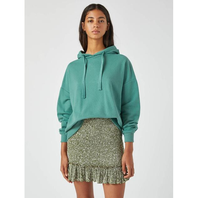 Pull&Bear Худі жіноче  XAZ372605FKJD M Зелене (DD8000006942986) - зображення 1