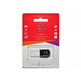   T&G 4 GB Shorty Series USB 2.0 Black (TG010-4GB)