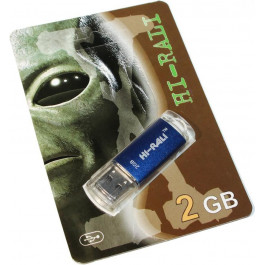   Hi-Rali 2 GB Rocket Series USB 2.0 Blue (HI-2GBRKTBL)