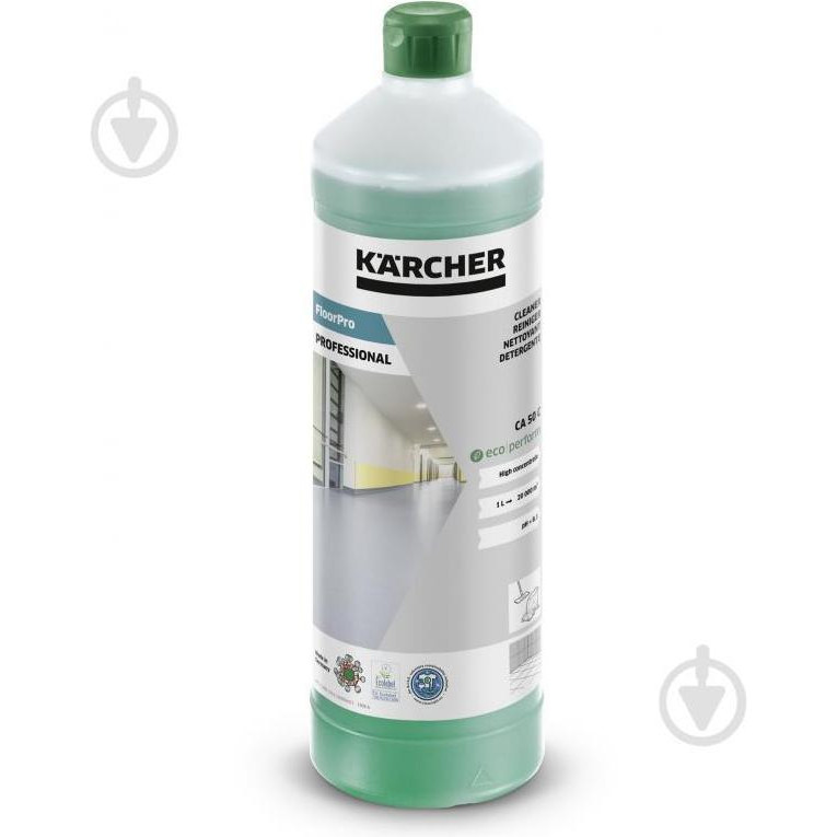 Karcher Засіб для прибирання підлог  CA 50 Універсальний, концентрат, 1 л (4054278495798) - зображення 1