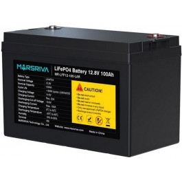   Marsriva LiFePO4 12,8V 100Ah (MR-LFP12-100-LAR)