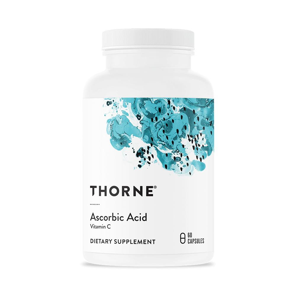 Thorne Ascorbic Acid 1g 60 капс - зображення 1