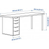 IKEA LAGKAPTEN/ALEX (194.320.23) - зображення 3