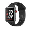 Apple Watch Nike+ Series 3 GPS + Cellular 38mm Space Gray Aluminum w. Anthracite/BlackSport B. (MQL62) - зображення 1