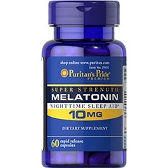 Puritan's Pride Melatonin 10 mg 60 caps - зображення 1