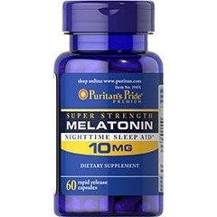 Puritan's Pride Melatonin 10 mg 60 caps