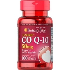 Puritan's Pride Co Q-10 50 mg 100 caps