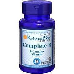 Puritan's Pride Complete B (Vitamin B Complex) 100 caps - зображення 1