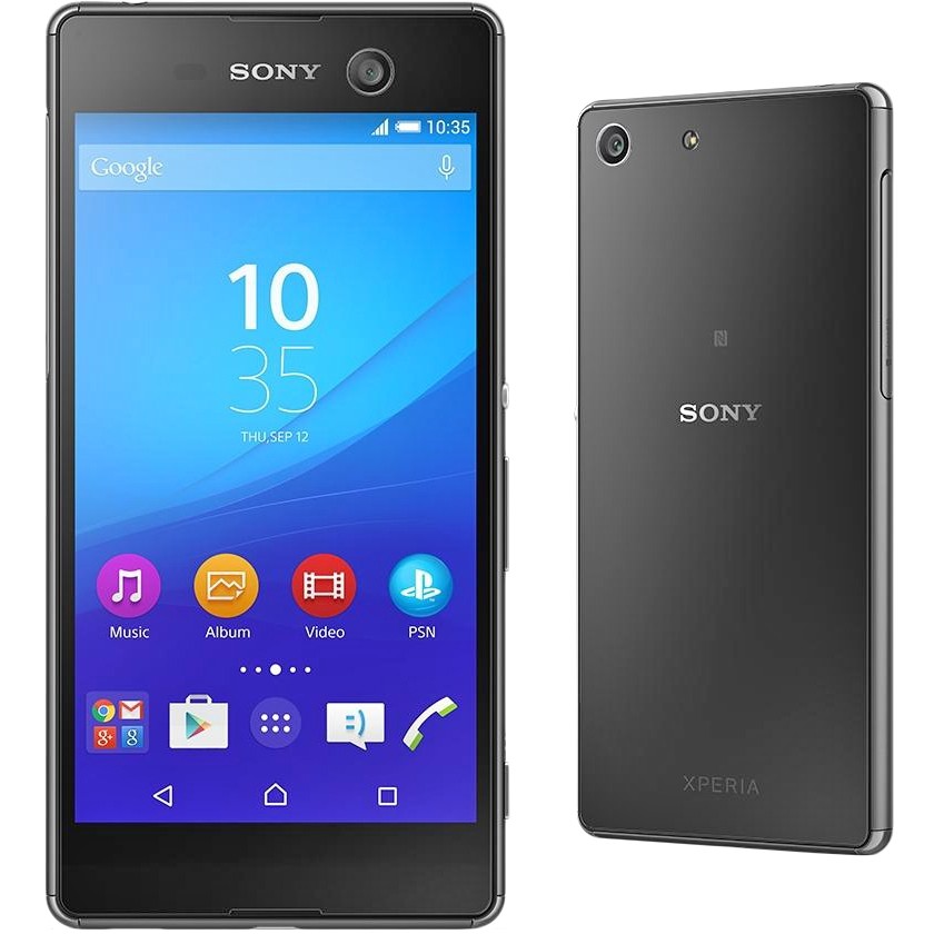 Sony Xperia M5 Dual E5633 (Black) - зображення 1