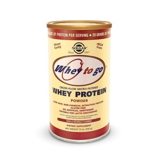 Solgar Whey To Go Protein 340 g /14 servings/ Vanilla - зображення 1