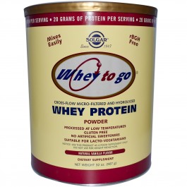 Solgar Whey To Go Protein 907 g /36 servings/ Vanilla