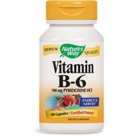 Nature's Way Vitamin B-6 100 caps