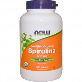 Now Spirulina 500 mg 500 tab
