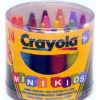 Crayola 24 восковых мелка для самых маленьких в бочонке 0784 - зображення 1