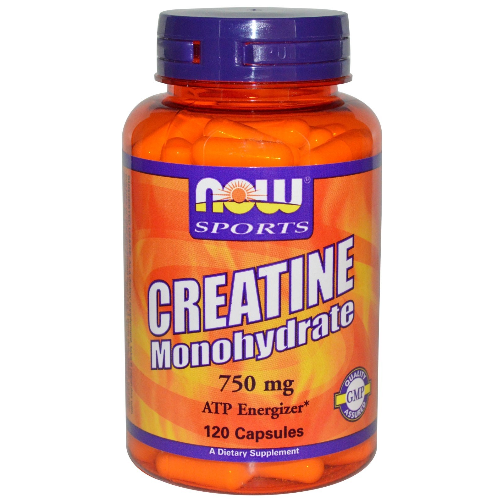 Now Creatine Monohydrate 750 mg 120 caps - зображення 1