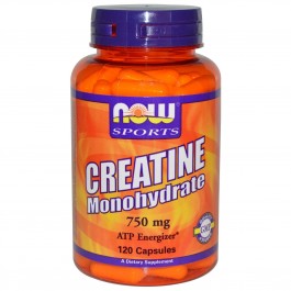 Now Creatine Monohydrate 750 mg 120 caps