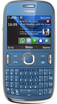 Nokia Asha 302 (Mid Blue) - зображення 1