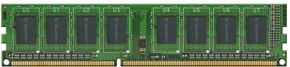 Exceleram 4 GB DDR3 1600 MHz (E30136A) - зображення 1