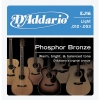 D'Addario EJ16 Phosphor Bronze Light Acoustic Guitar Strings 12/53 - зображення 1
