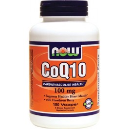 Now CoQ10 100 mg 180 caps