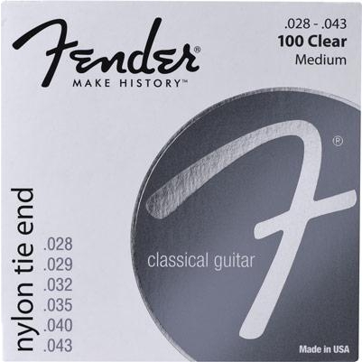 Fender 100 Clear Nylon Tie End - зображення 1