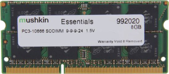 Mushkin 8 GB SO-DIMM DDR3 1333 MHz (992020) - зображення 1