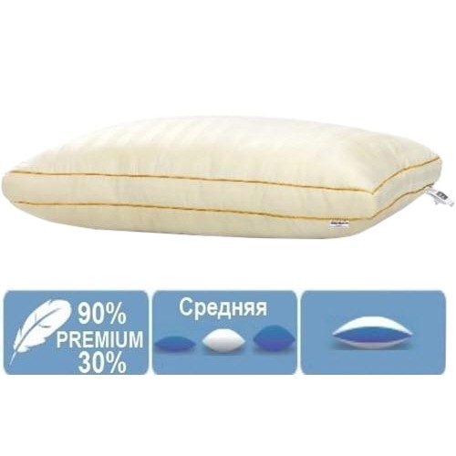 MirSon 90% пух трехкамерная Carmela 50x70 средняя Premium Class 204/5070 (2200000007049) - зображення 1