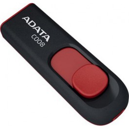   ADATA 32 GB C008 Black/Red AC008-32G-RKD