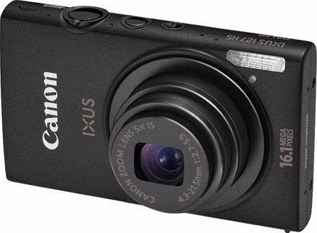 Canon Digital IXUS 127 HS Black - зображення 1