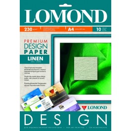 Lomond Fine Art Paper Design Premium Linen Matte 230g/m2 A4/10 (0933041)