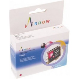   Arrow Картридж для Epson R320/ RX500/ RX520/ RX600/ RX620 Magenta (C13T048340) (A-T0483)