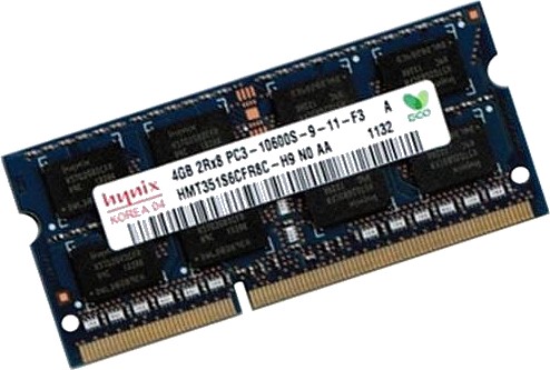SK hynix 4 GB SO-DIMM DDR3 1333 MHz (HMT351S6CFR8C-H9) - зображення 1