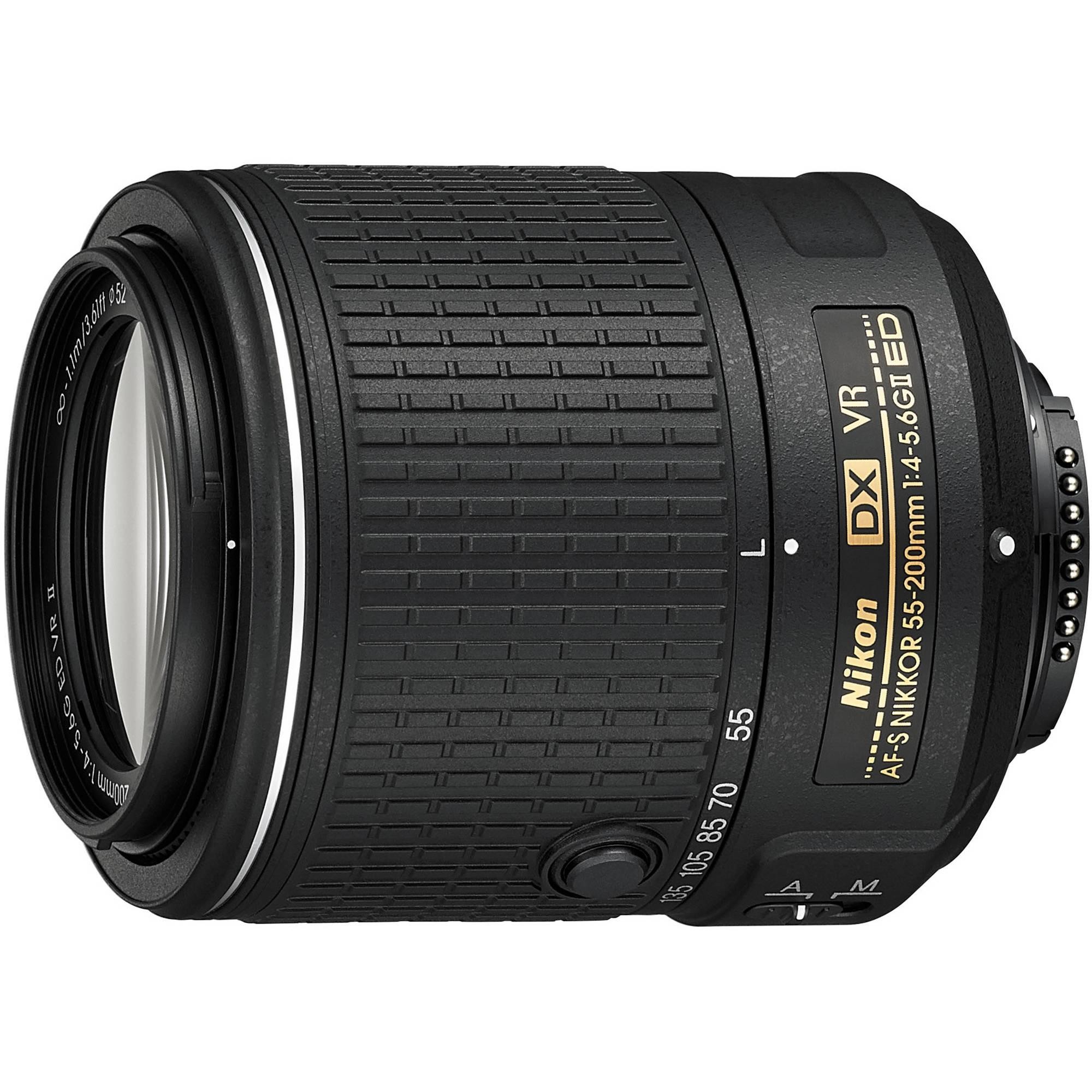 Nikon AF-S DX VR II Zoom-Nikkor 55-200mm f/4-5,6G IF-ED (JAA823DA) - зображення 1