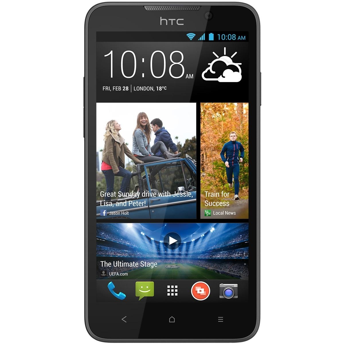 HTC Desire 516 Dual Sim (Dark Gray) - зображення 1
