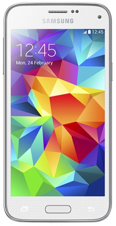 Samsung G800H Galaxy S5 Mini Duos (Shimmery White) - зображення 1