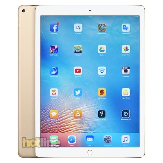 Apple iPad Pro 12.9 Wi-Fi 32GB Gold (ML0H2) - зображення 1