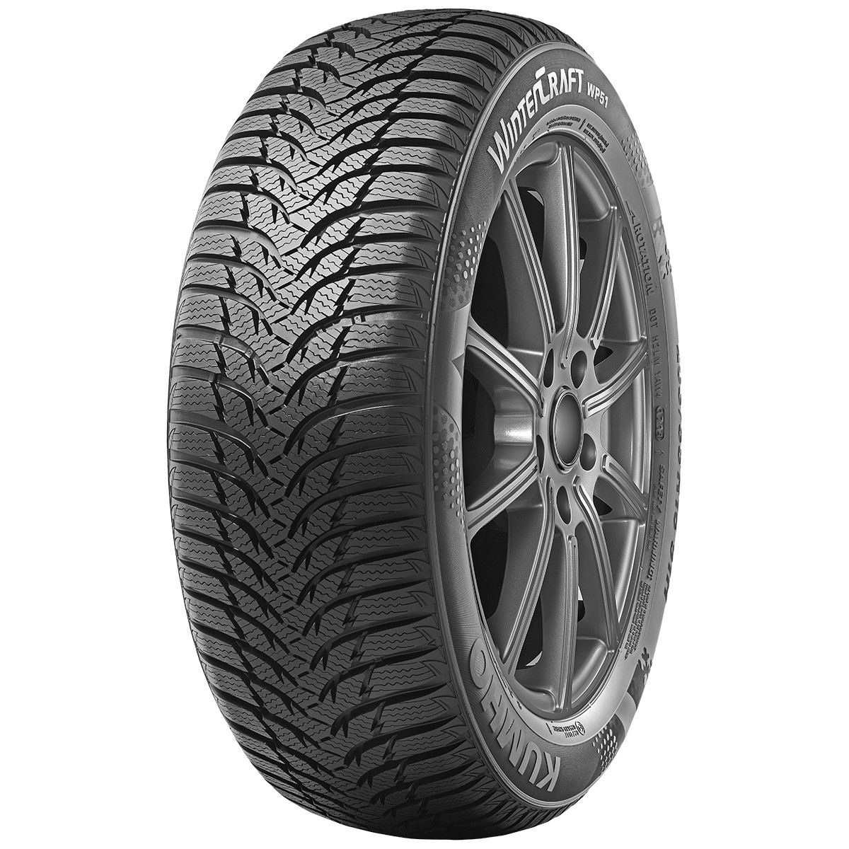 Kumho WinterCraft WP51 (205/50R16 87H) - зображення 1