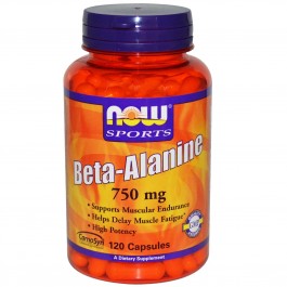 Now Beta-Alanine 750 mg 120 caps