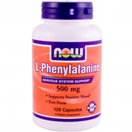 Now L-Phenylalanine 500 mg 120 caps