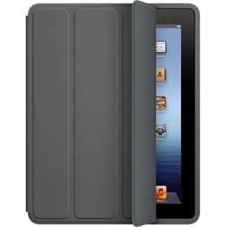 Apple iPad Smart Case Polyurethane Dark Gray (MD454) - зображення 1