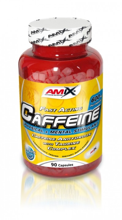 Amix Caffeine with Taurine cps 90 caps - зображення 1