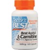 Doctor's Best Best Acetyl-L-Carnitine 500 mg 60 caps - зображення 1