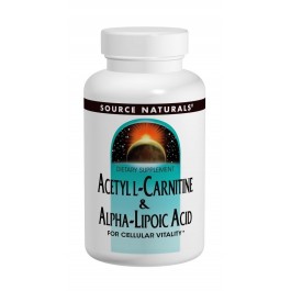 Source Naturals Acetyl L-Carnitine & Alpha-Lipoic Acid 60 tabs