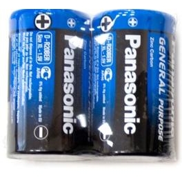 Panasonic D bat Carbon-Zinc 2шт General Purpose (R20BER/2P) - зображення 1