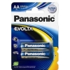 Panasonic AA bat Alkaline 2шт EVOLTA (LR6EGE/2BP) - зображення 1