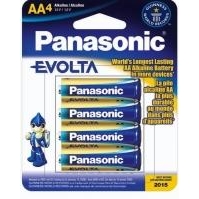 Panasonic AA bat Alkaline 4шт EVOLTA (LR6EGE/4BP) - зображення 1