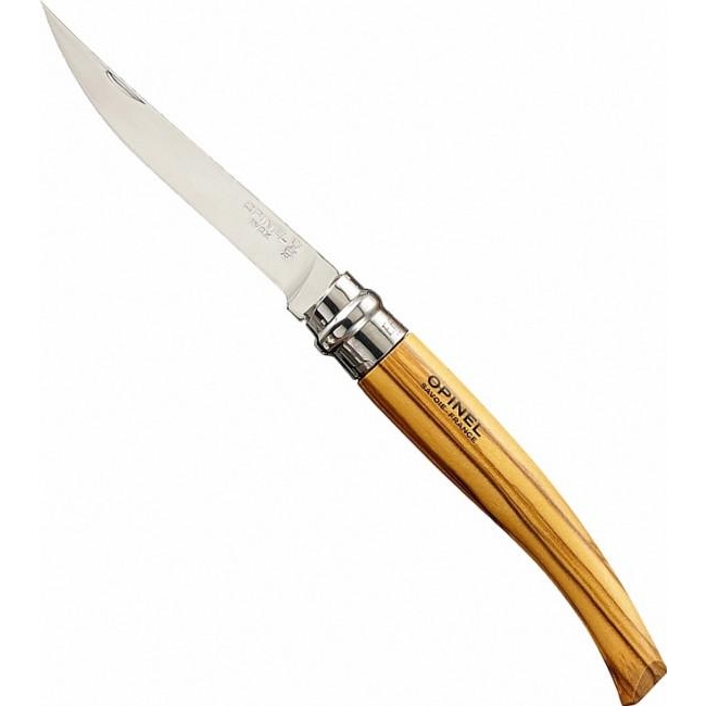 Opinel Slim Knife №10 olive wood - зображення 1
