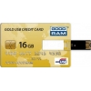 GOODRAM 16 GB Gold Credit Card PD16GH2GRCCPR9 - зображення 1