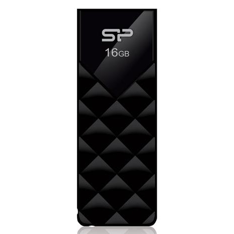 Silicon Power 16 GB Ultima U03 Black SP016GBUF2U03V1K - зображення 1